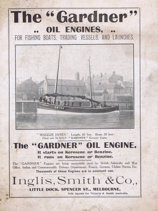 Gardner Oil Engine